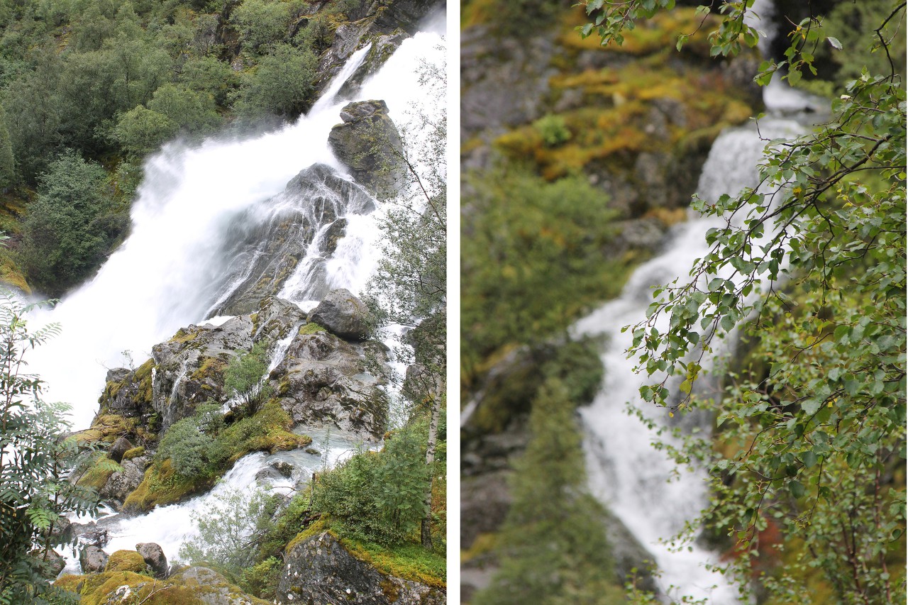 Kleivafosen Waterfall