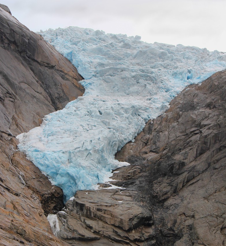 Briksdalsbreen glacier