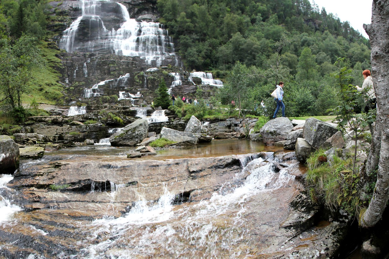 Twindefossen Waterfall