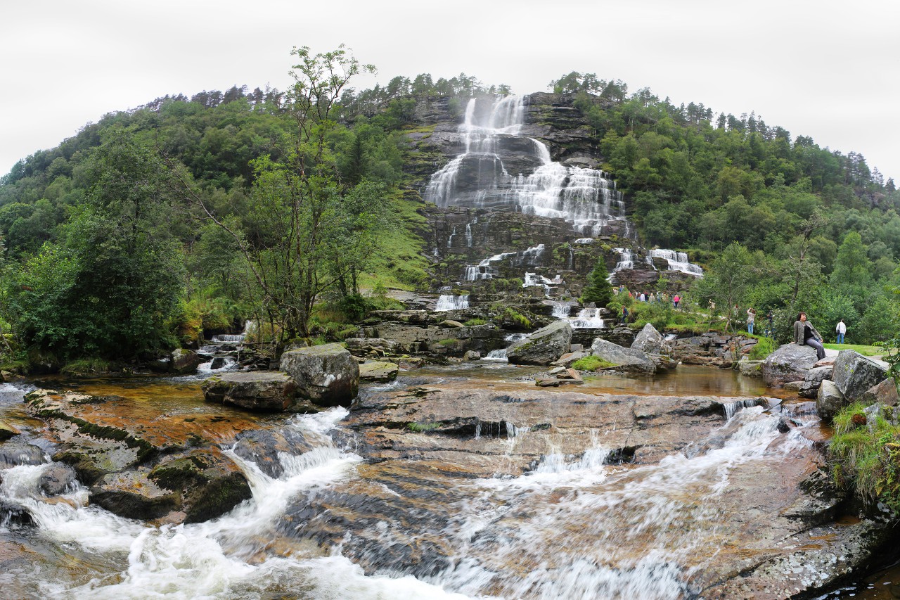 Twindefossen Waterfall