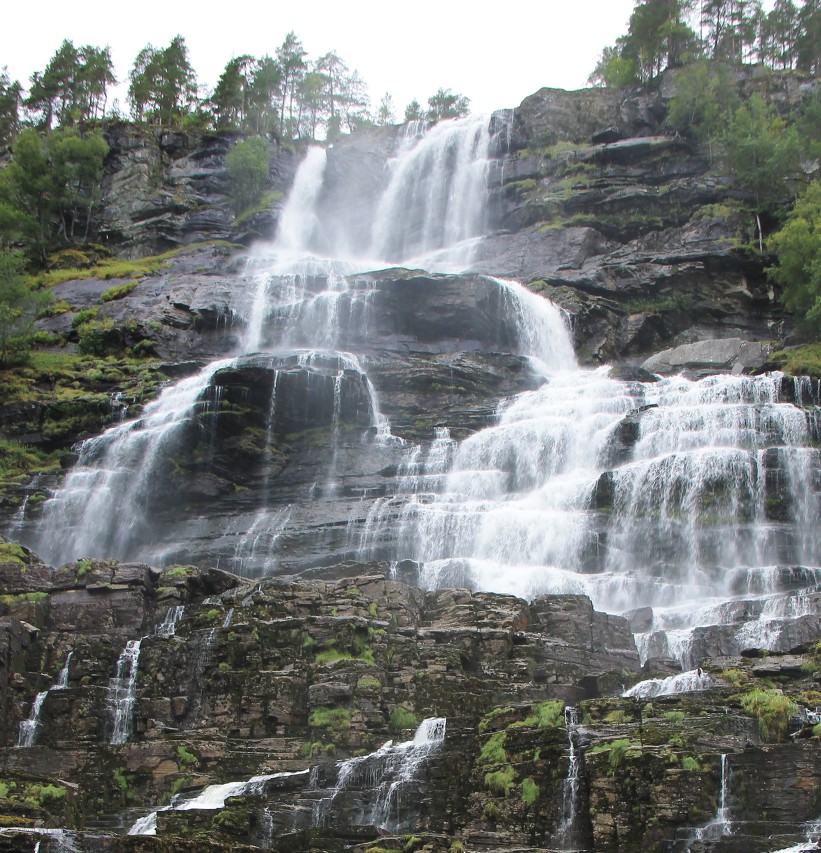 Twindefossen Waterfall