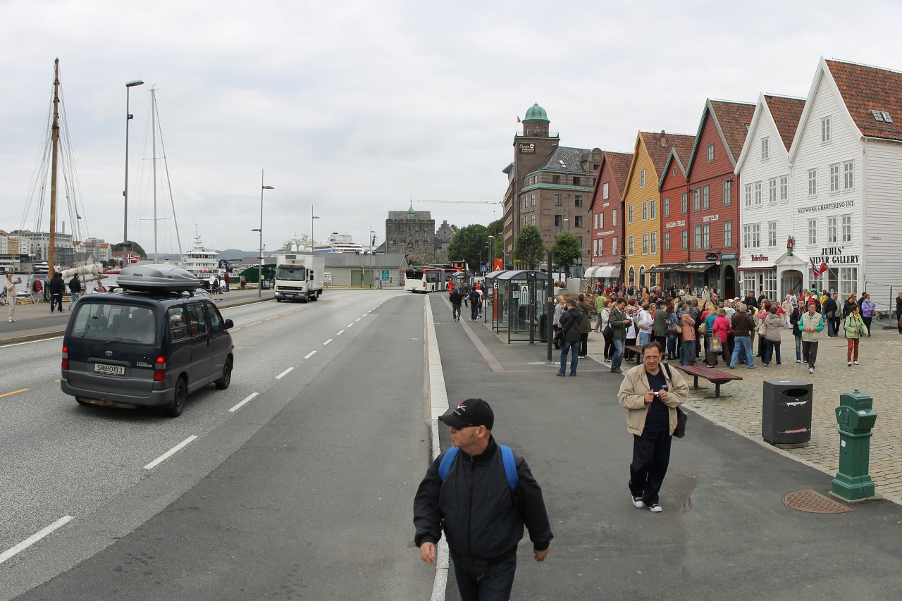 Bryggen Hanseatic embankment, Bergen