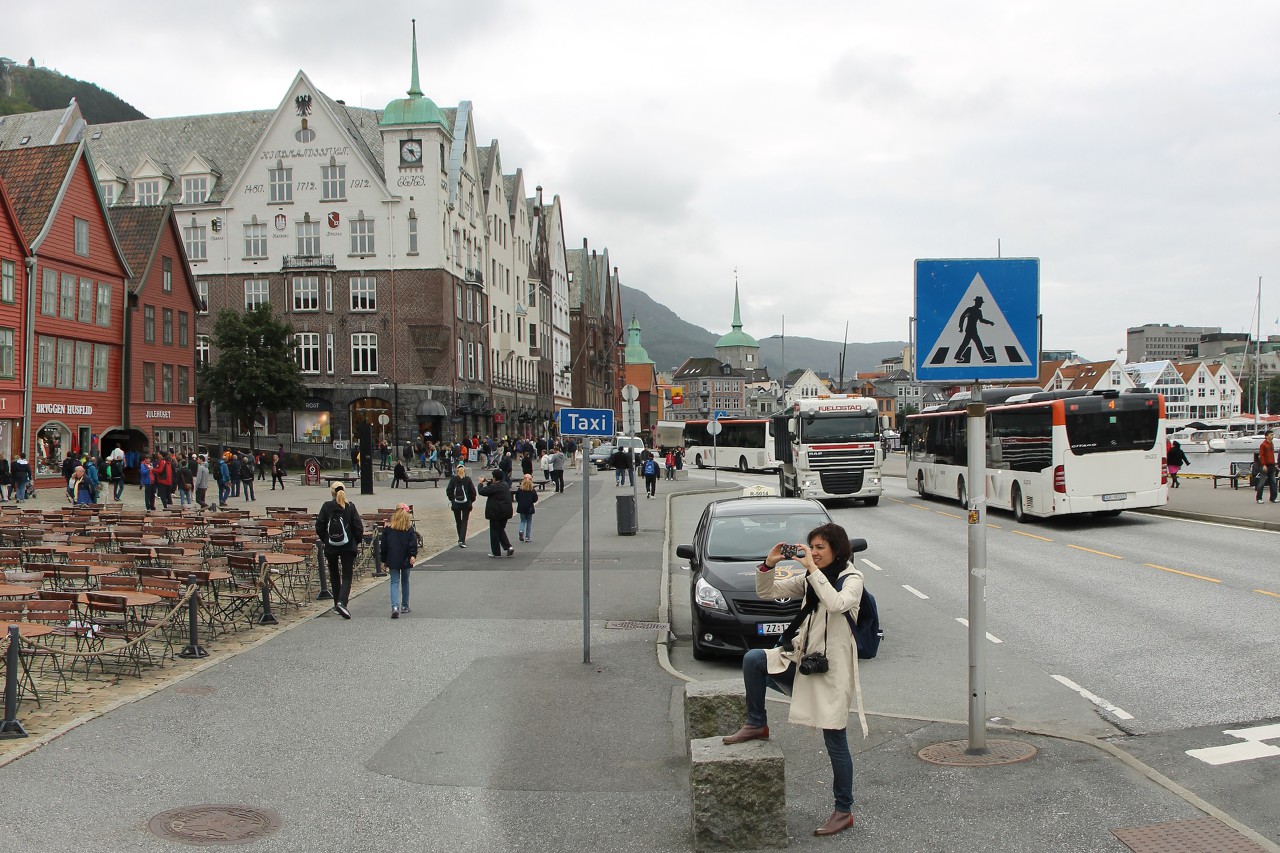 Bryggen Hanseatic embankment, Bergen