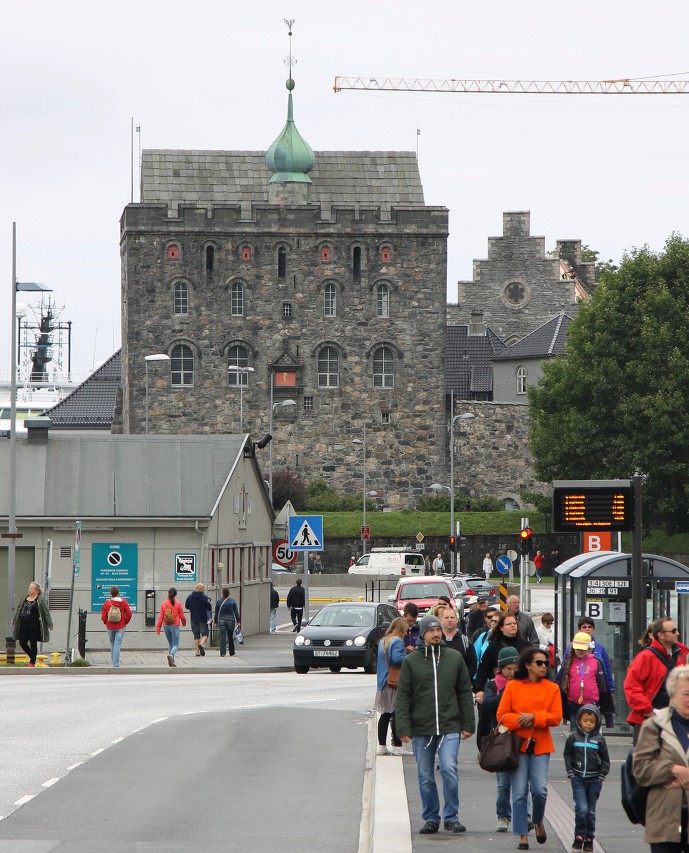 Bryggen Hanseatic embankment, Bergen