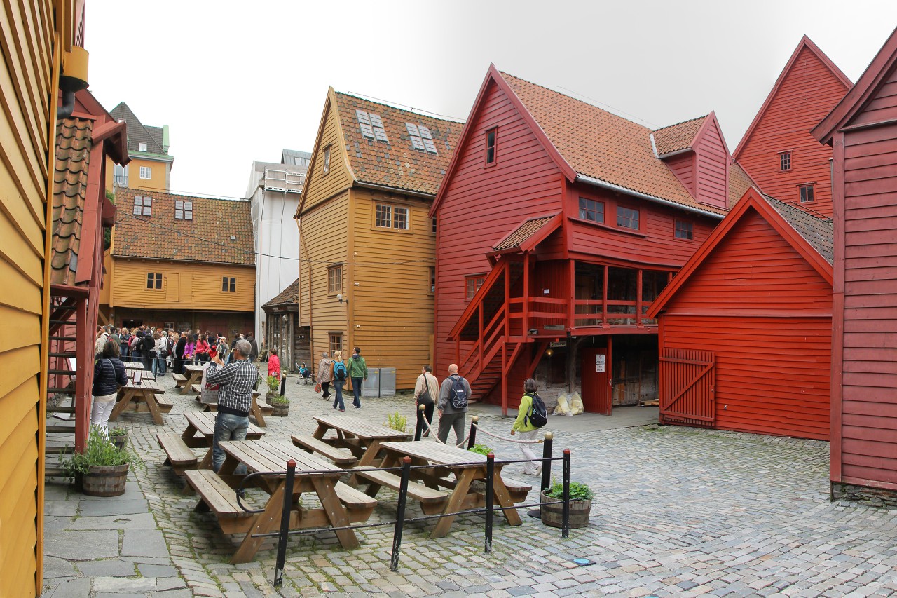 Bryggestredet Square, Bergen