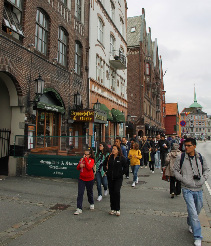 Bryggen Hanseatic embankment, Bergen