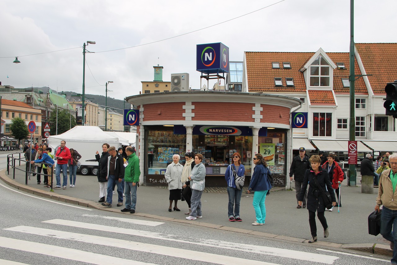 Torget square, Bergen