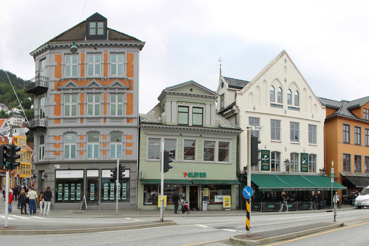 Torget square, Bergen