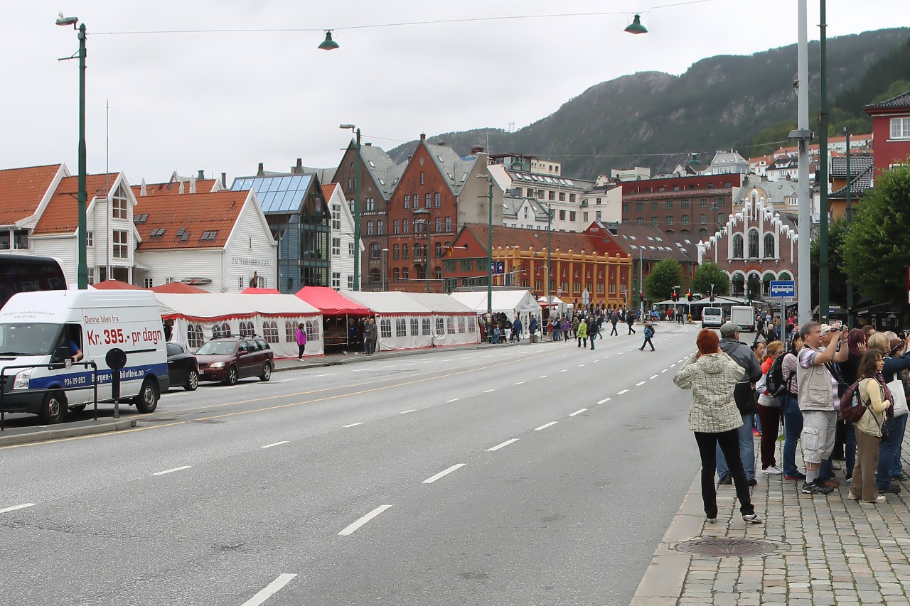 Fisketorget seafood market, Bergen