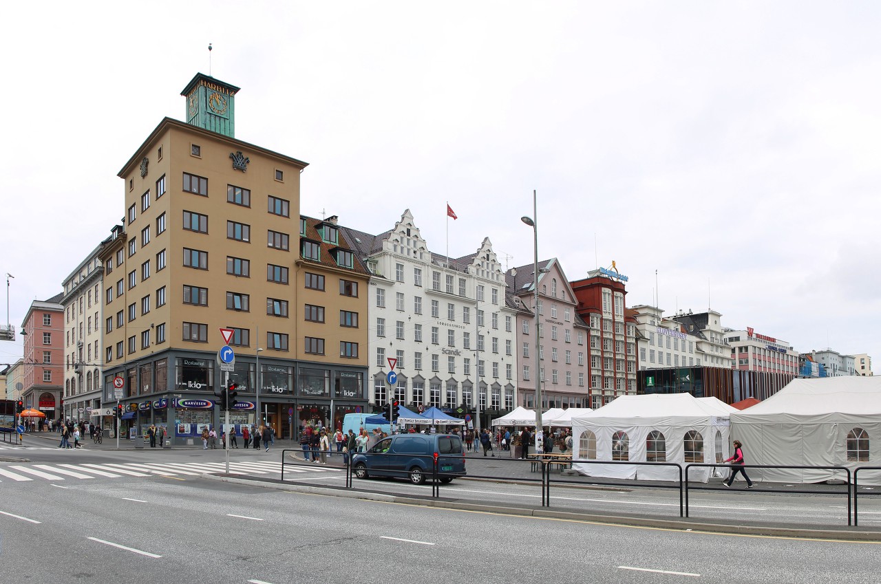 Torget square, Bergen