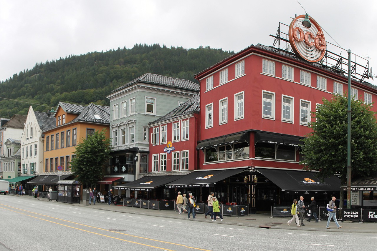 Torget square, Bergen