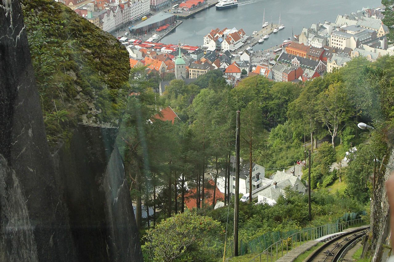 Fløibanen Funicular, Bergen