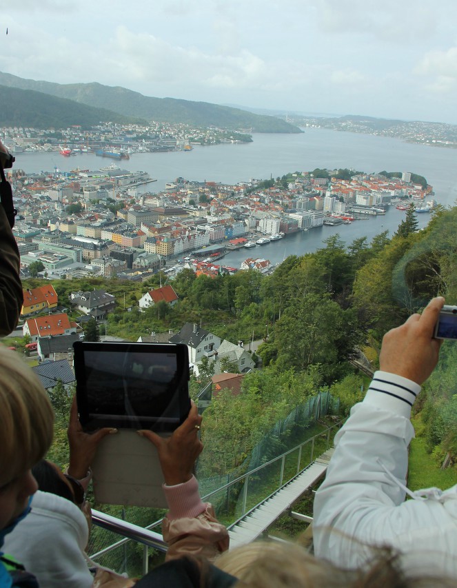 Fløibanen funicular, Bergen