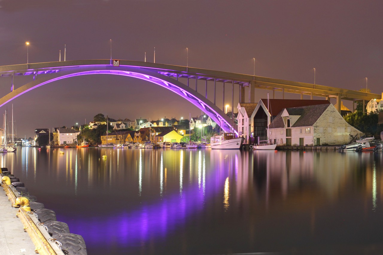 Risøybrua bridge, Haugesund