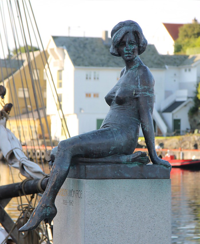 Marilyn Monroe monument, Haugesund