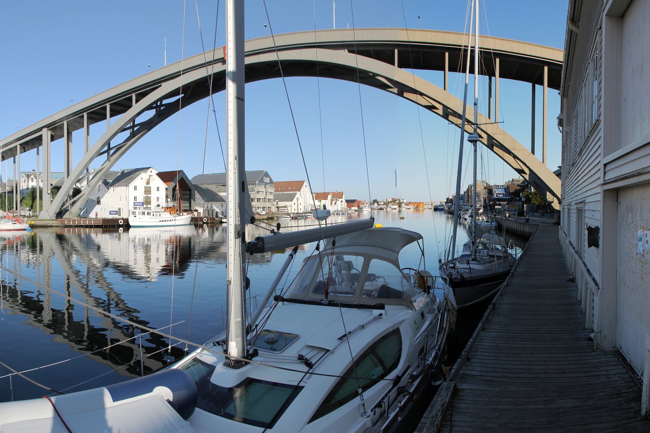 Smedasundet Embankment, Haugesund