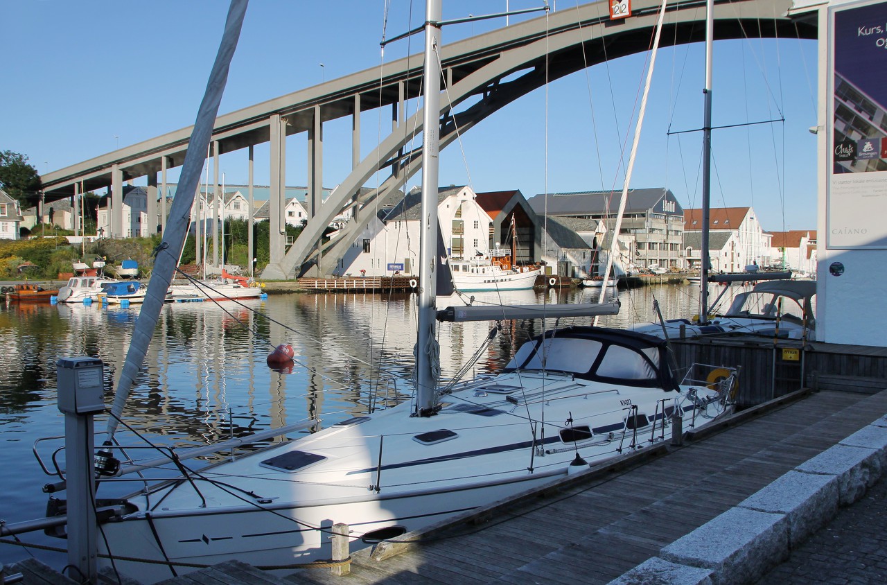 Risøybrua bridge, Haugesund