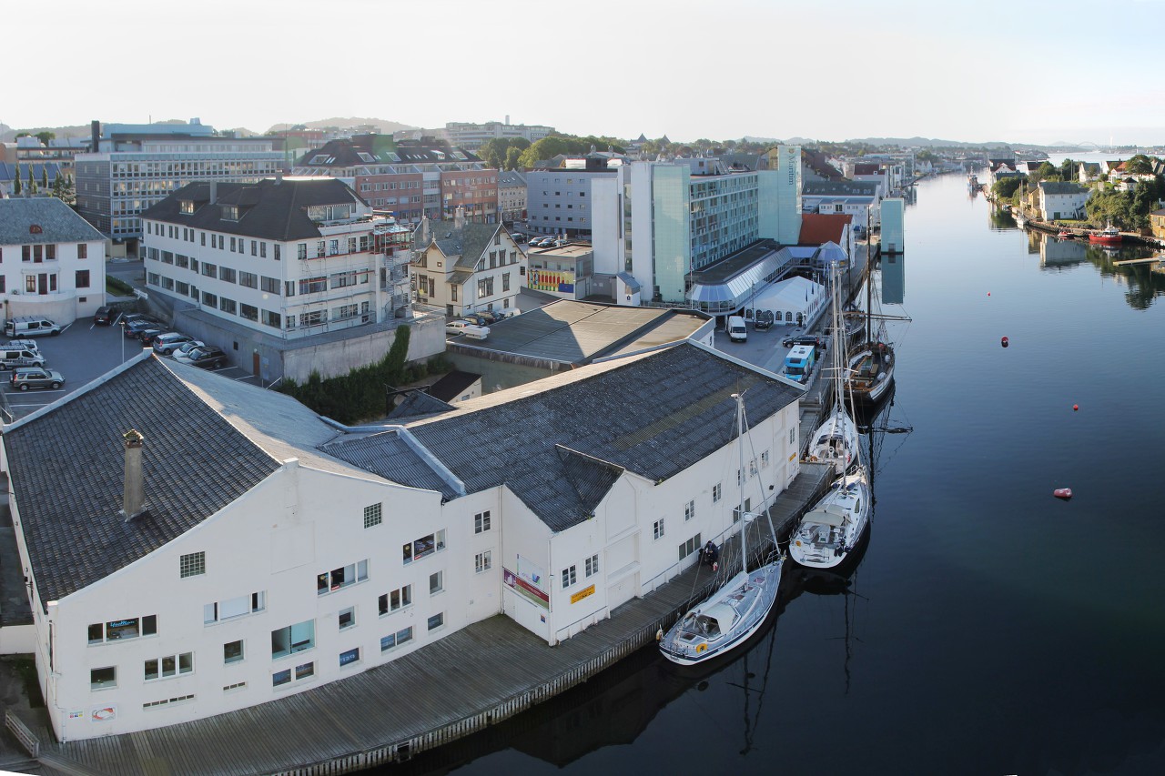 Haugesund views from the Risøybrua bridge