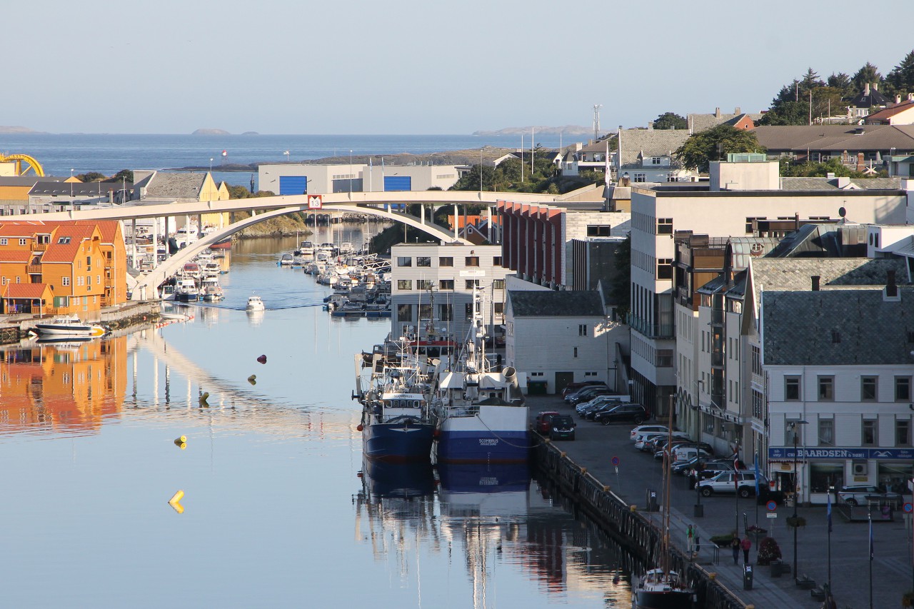 Haugesund Views from the Risøybrua Bridge