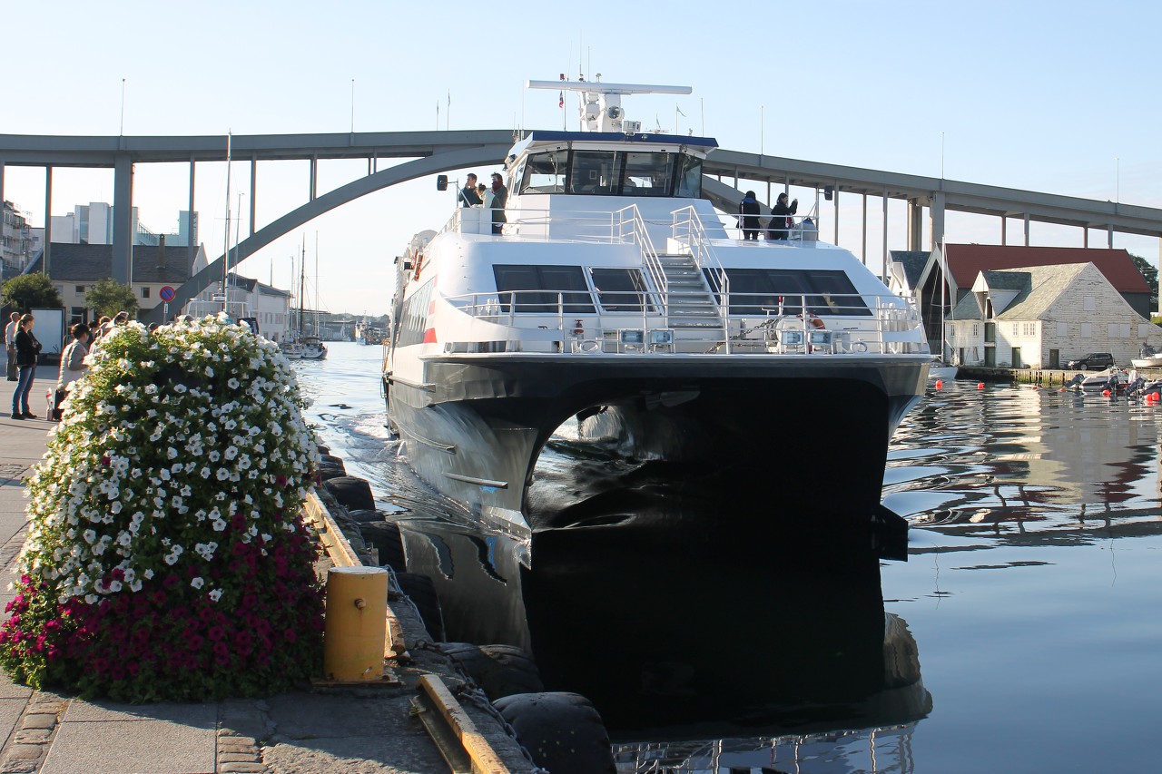 MS Tidebris catamaran, Haugesunn