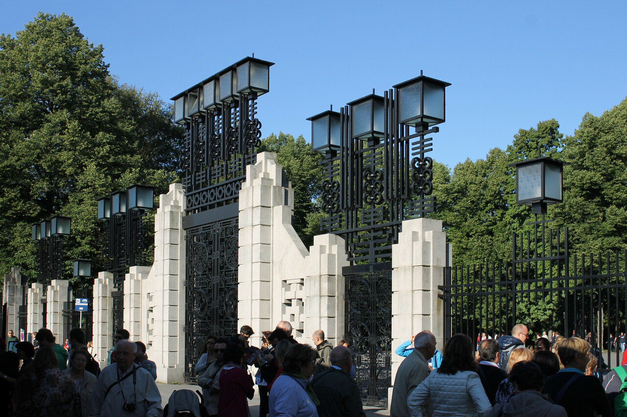 Main Gate of Vigeland Park, Oslo