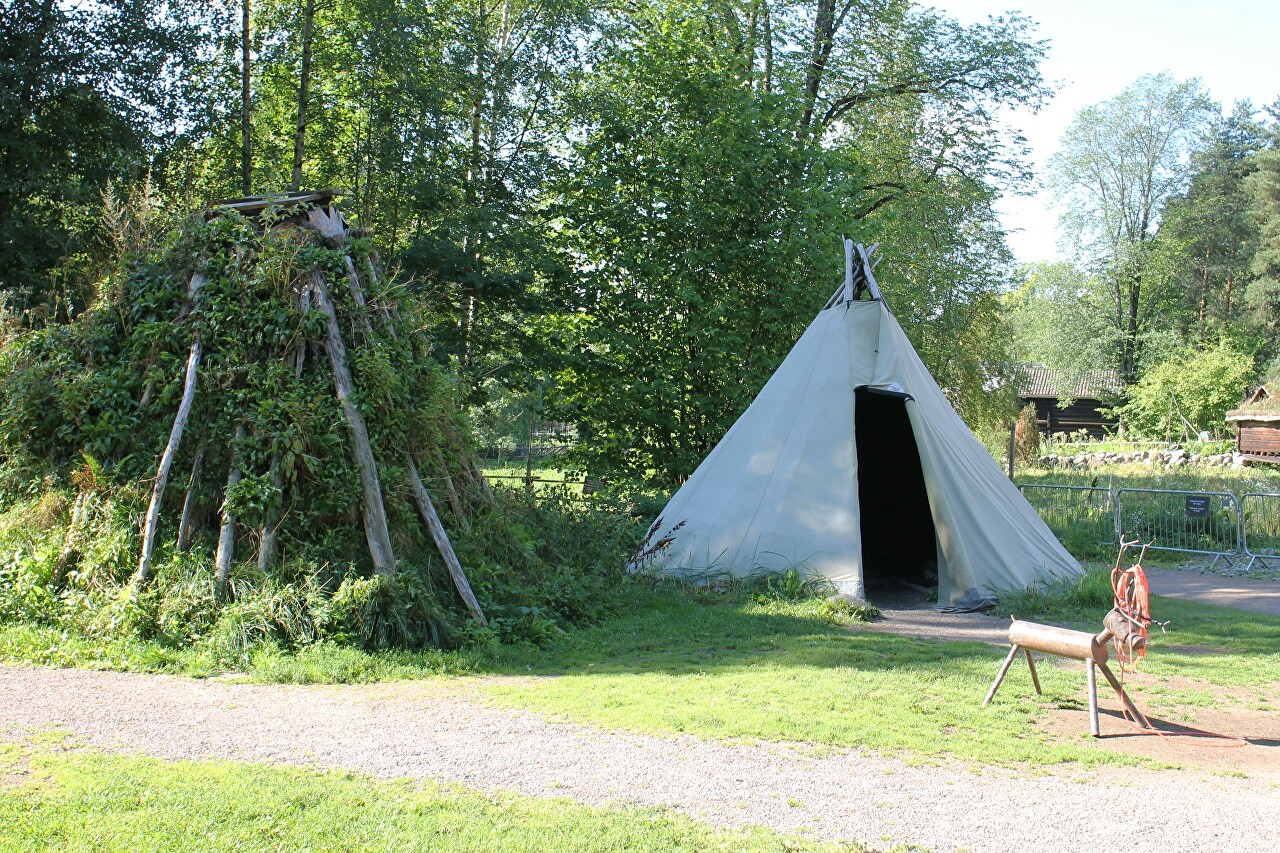 Sami hut, Norsk Folksmuseum