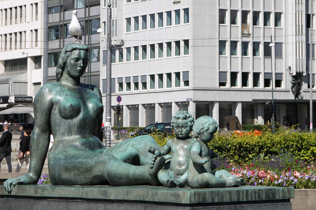 Скульптурный комплекс Synken, Осло