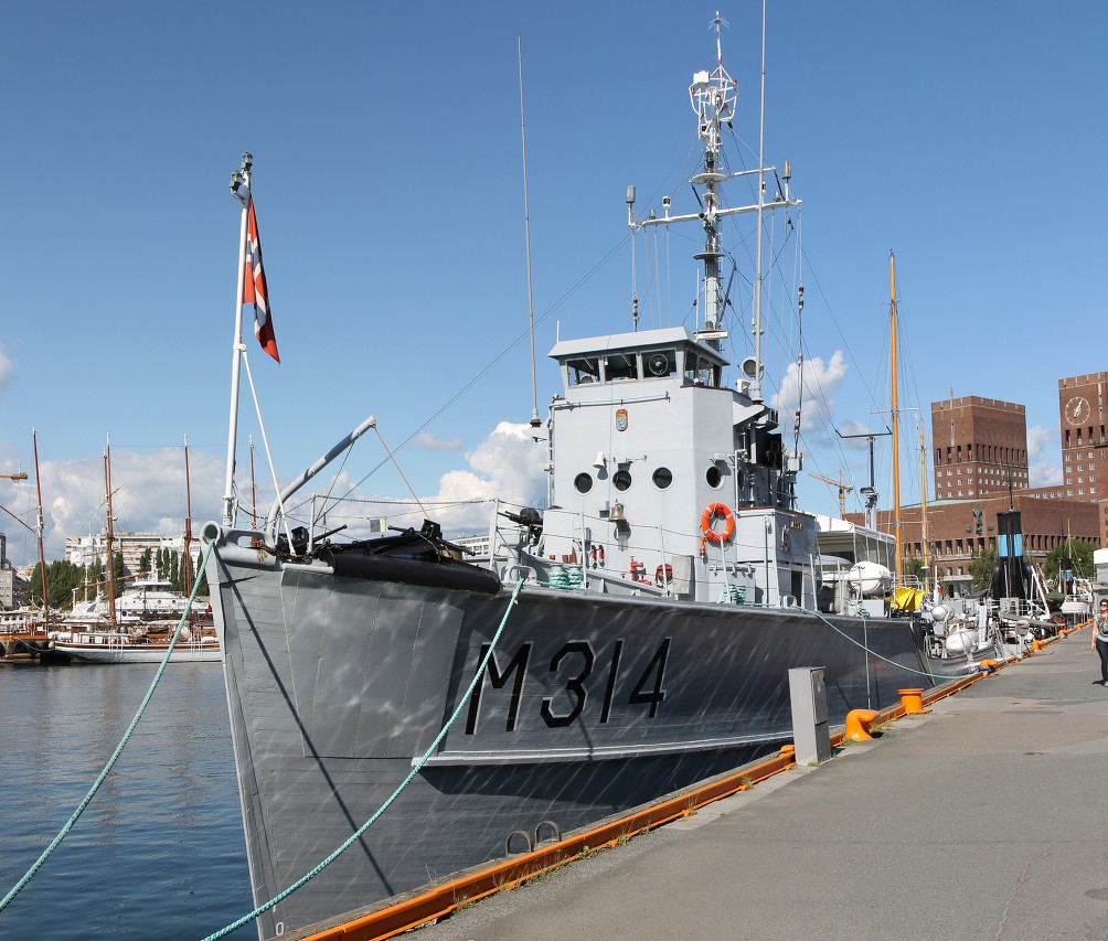 М314 Alta, Sauda class minesweeper, Oslo