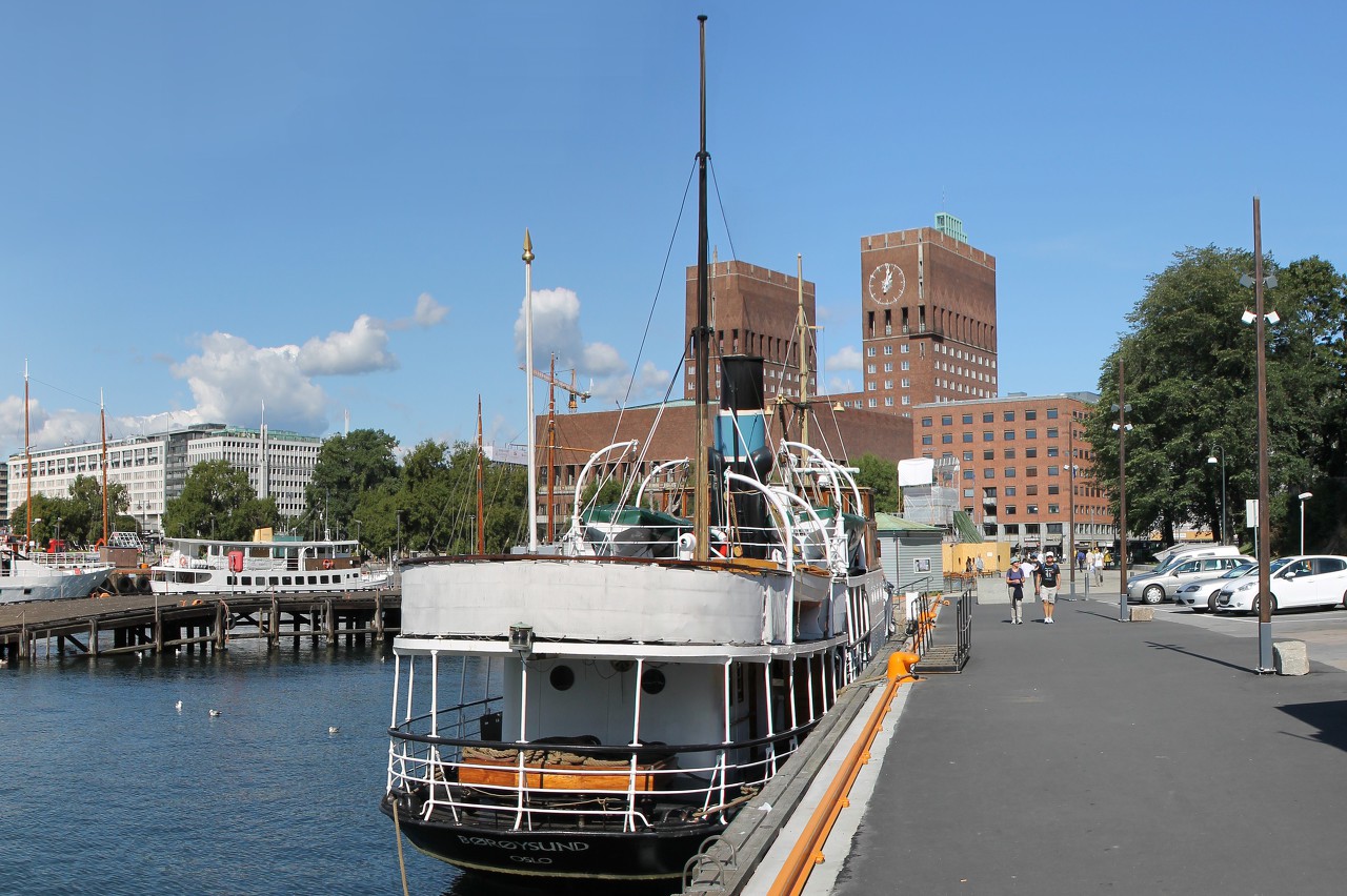 Børøysund steamship, Oslo