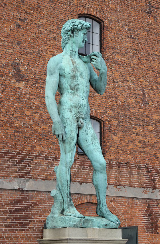 Копенгаген. Статуя Давида