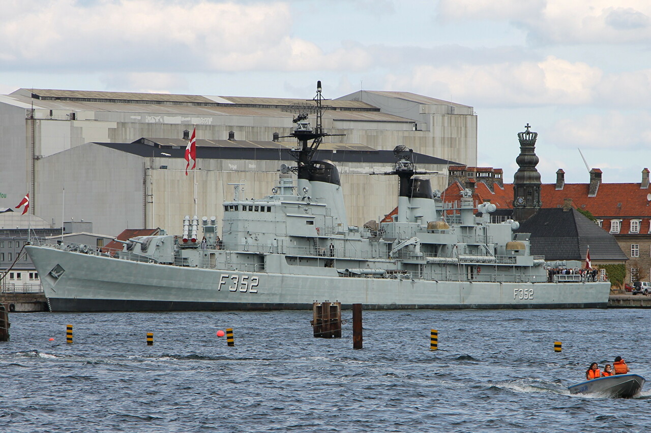 Frigate Peder Skram, Copenhagen