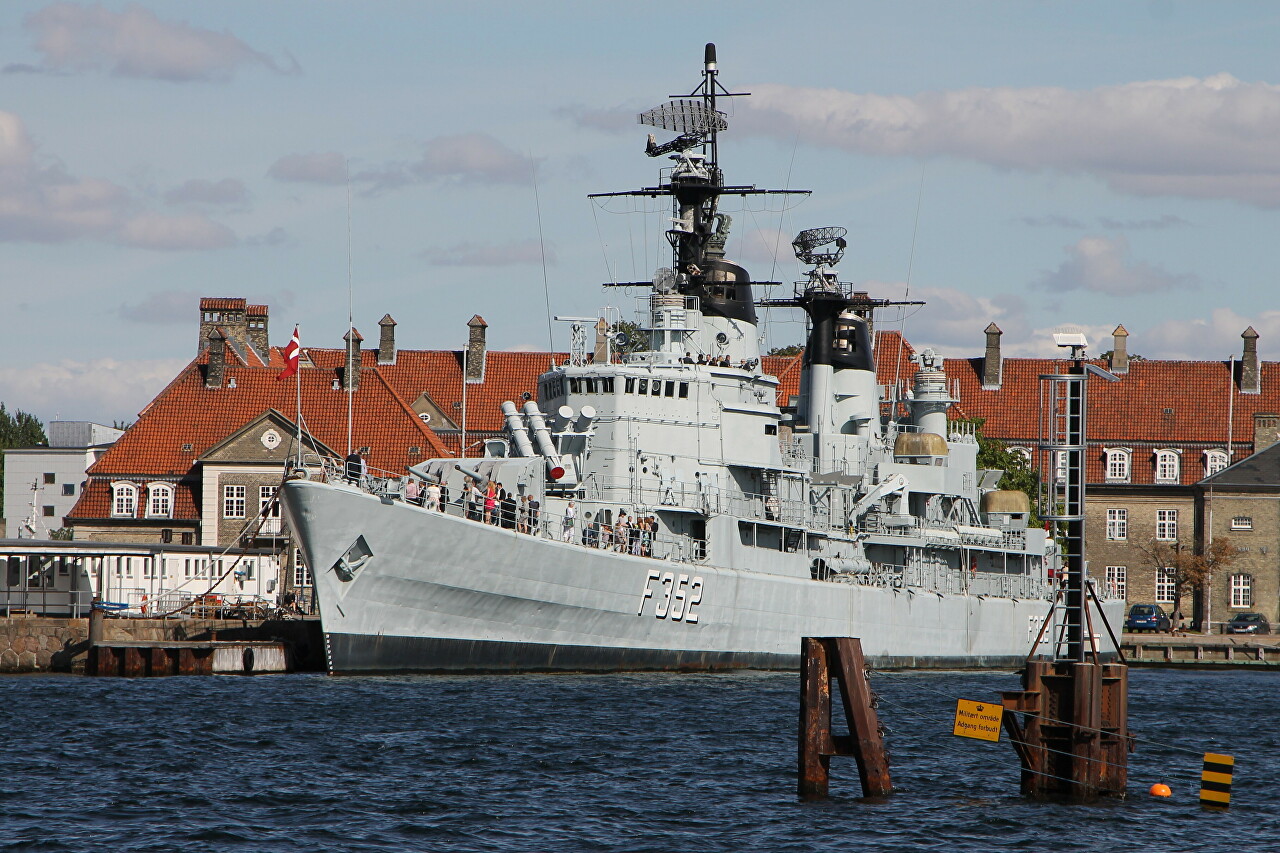 Frigate Peder Skram, Copenhagen