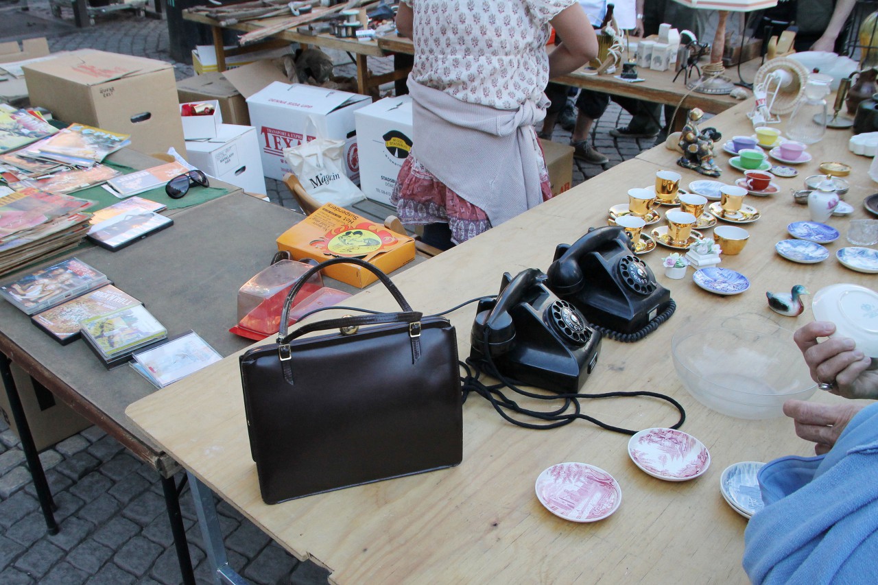 Flea market, Hötorget, Stockholm