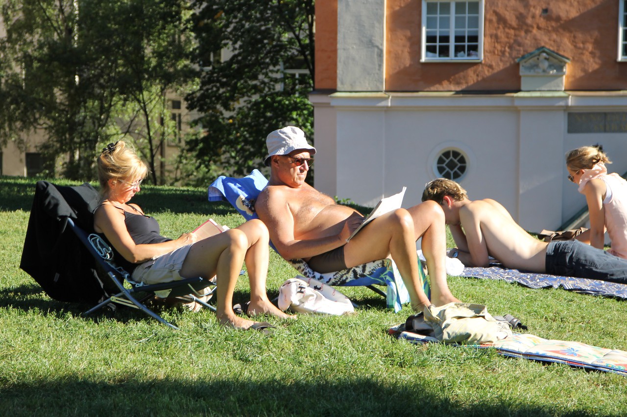 Stockholm. Tegnerlunden park