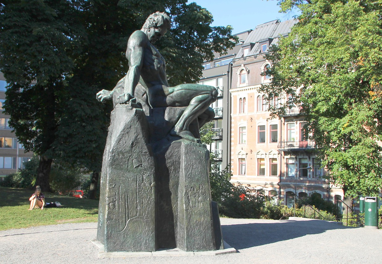 August Strindberg statue, Stockholm