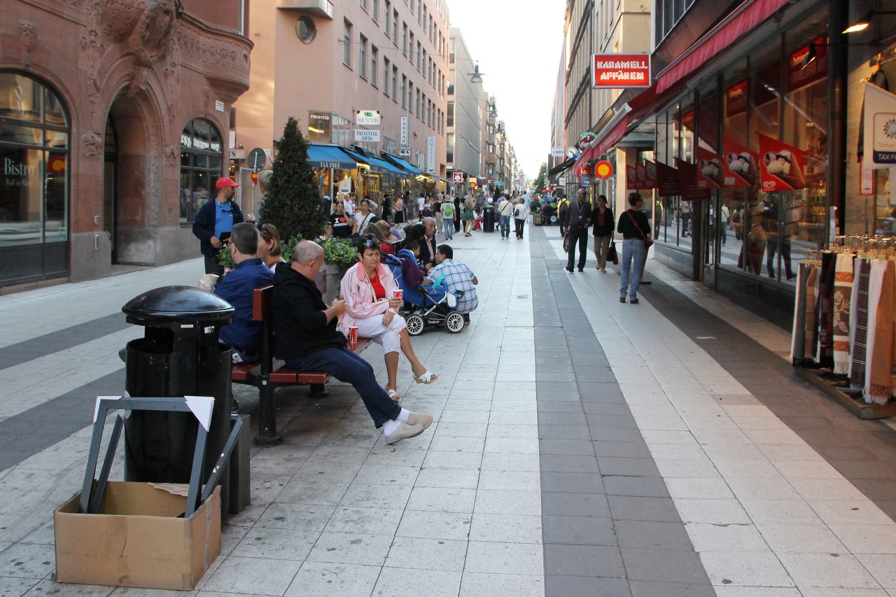 Stockholm. Drottninggatan