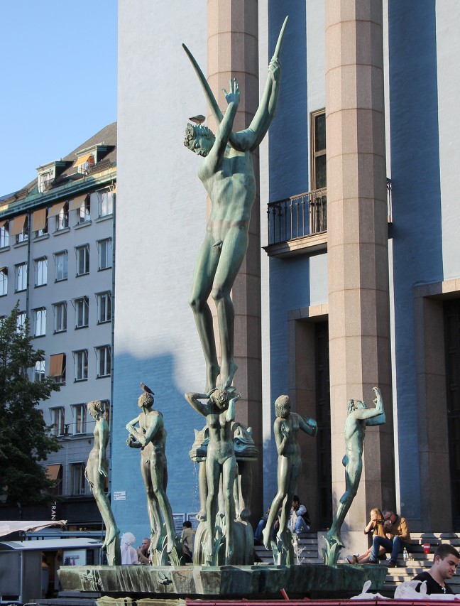 Orpheus Fountain, Stockholm