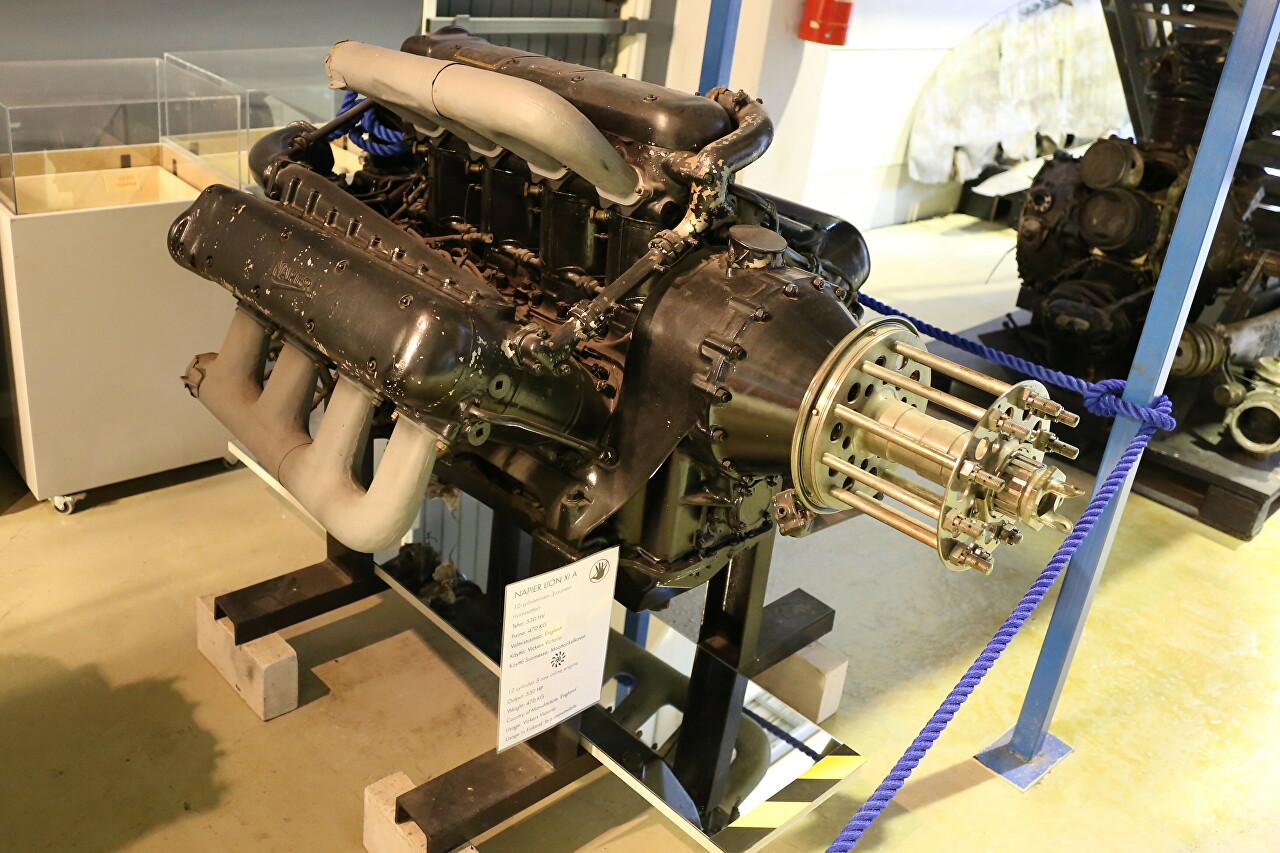 Napier Lion XIA aircraft engine