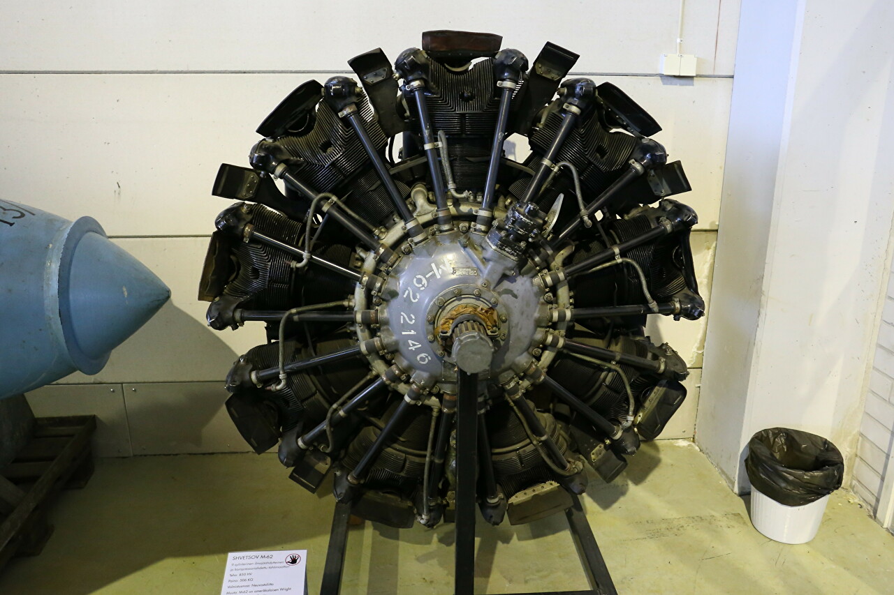 Aircraft engine M-62, Vantaa