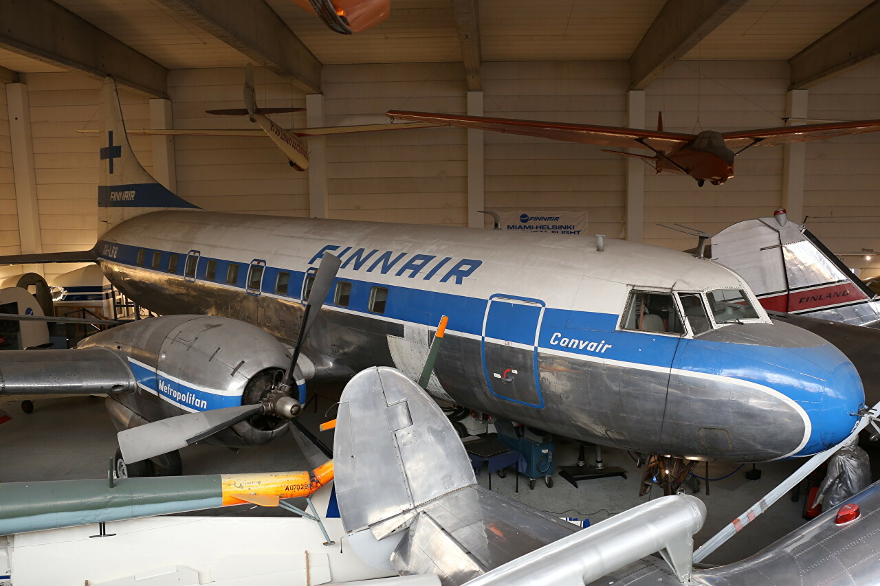 Пассажирский самолёт Convair CV-440 Metropolitan, Вантаа