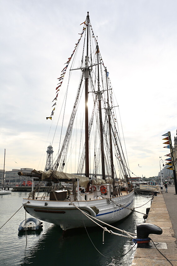 Santa Eulalia schooner, Barcelona