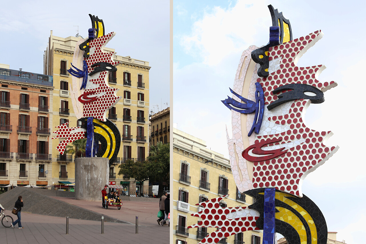 Head of Barcelona Sculpture