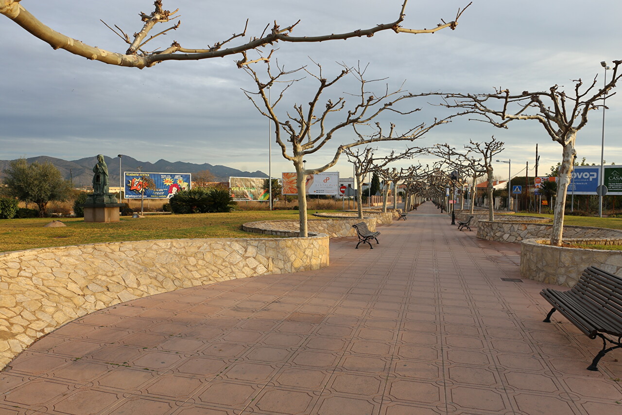 Avenida de La Mare de Déu del Lledó. Castellon de La Plana