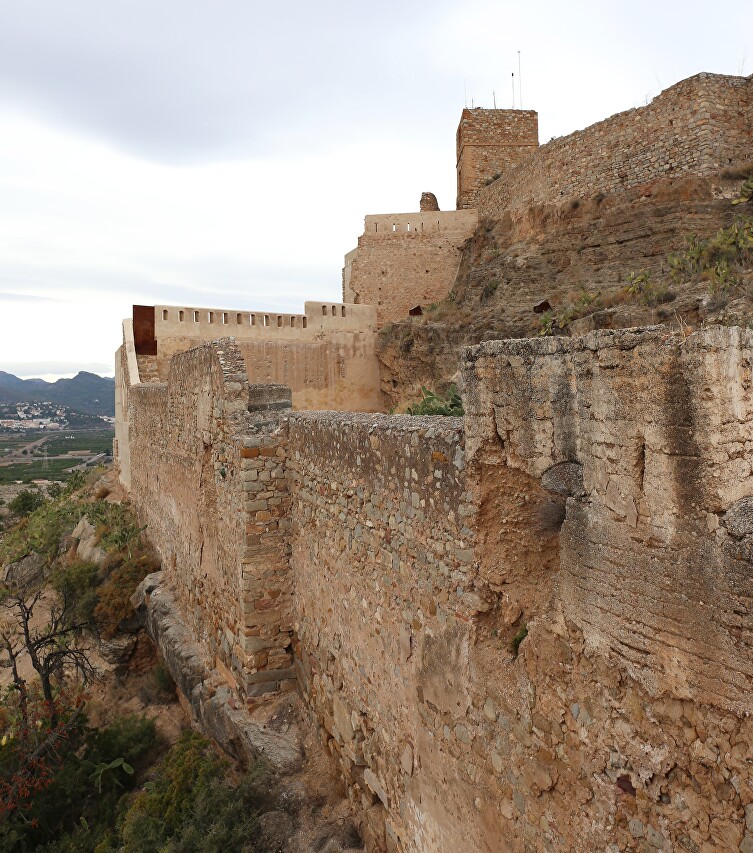 Sagunto Castle, Alcazaba