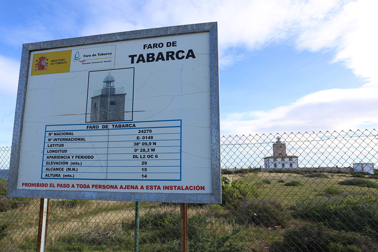 Tabarca Island Lighthouse