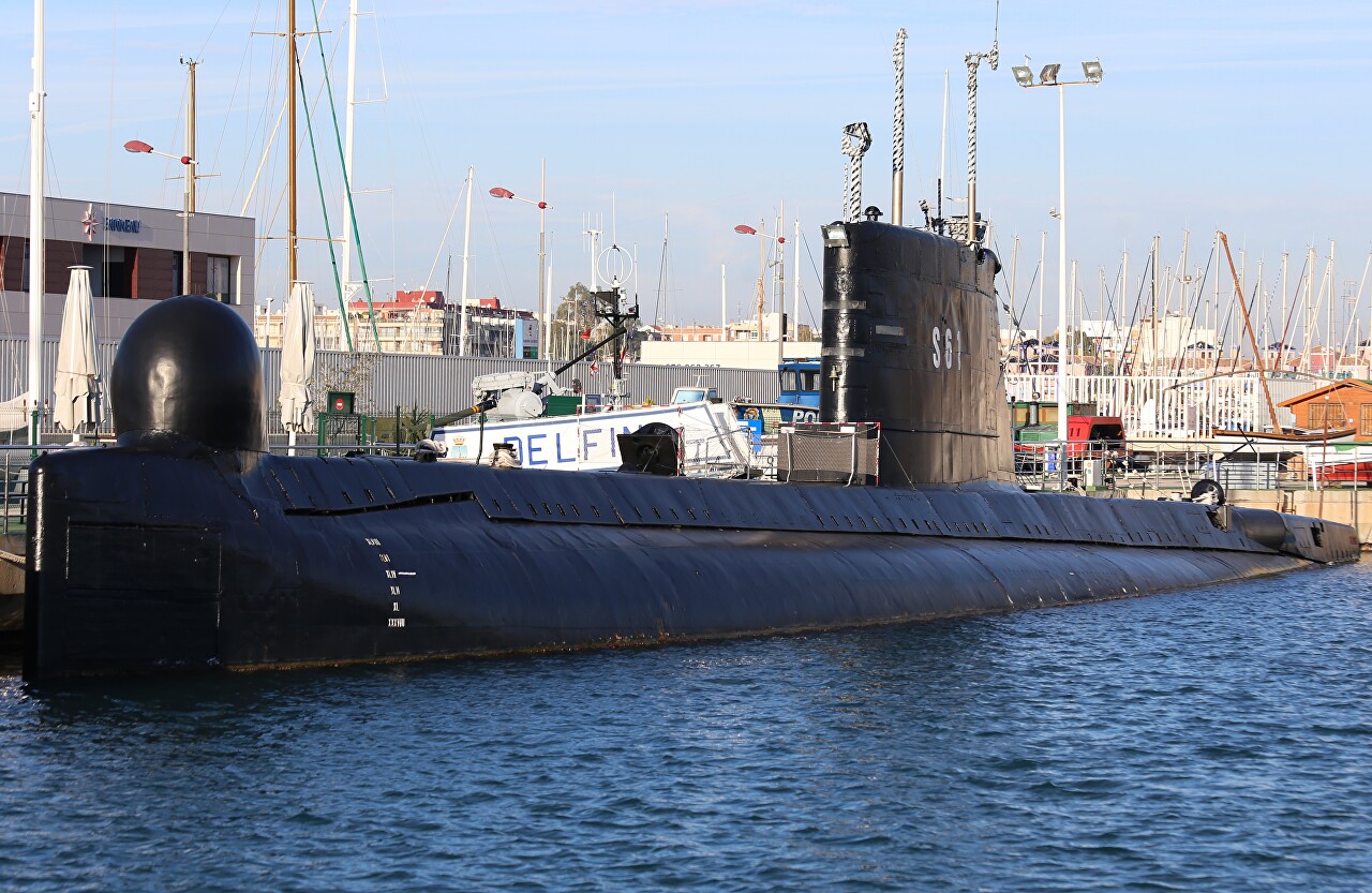 Подводная лодка S-61 'Дельфин'. Торревьеха