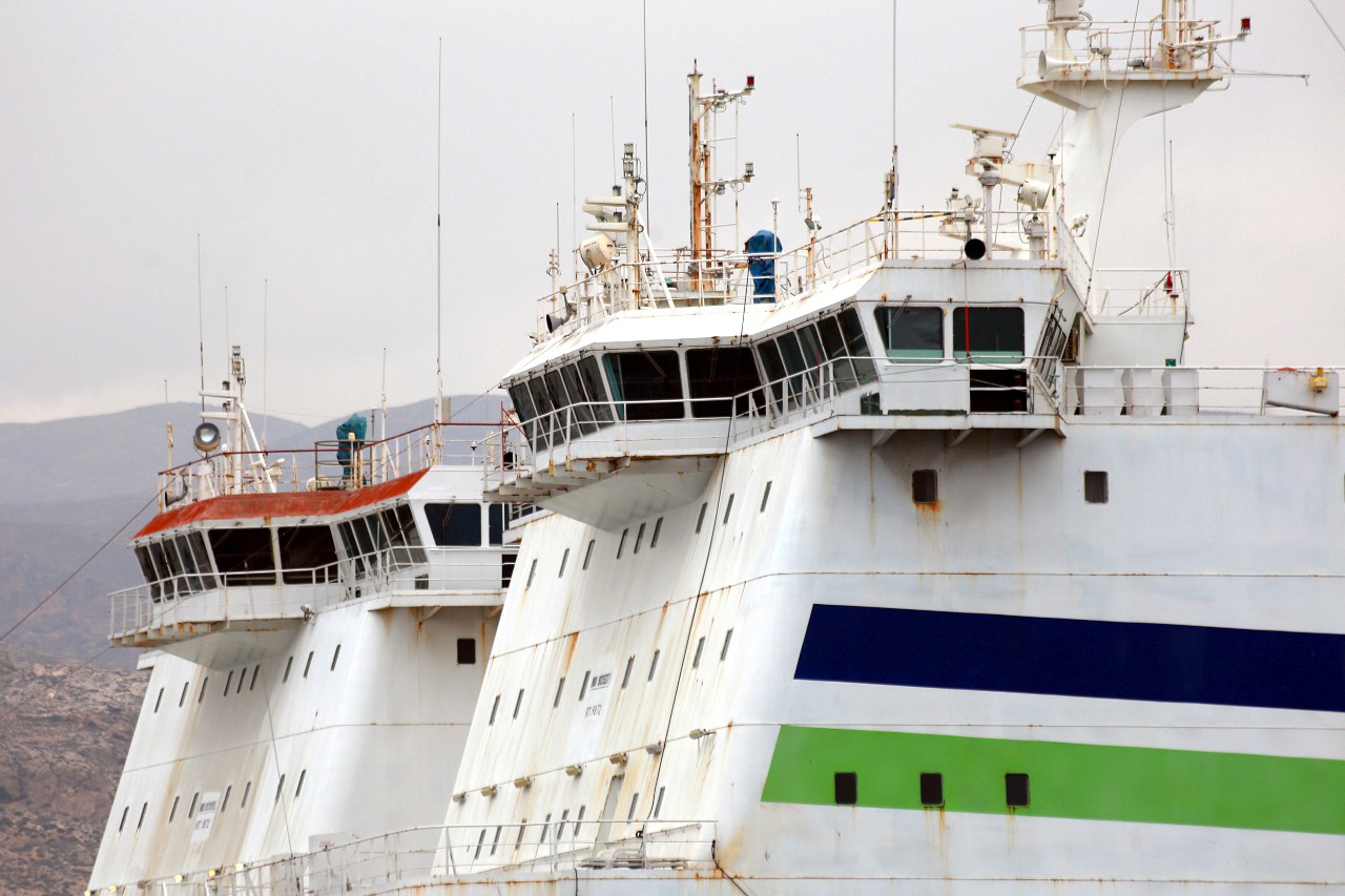 Almería ferry port, Super-Fast Canarias, Super-Fast Bolearias