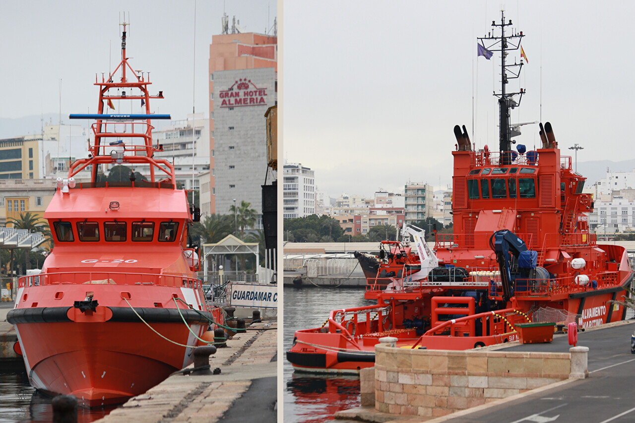 Almería ferry port