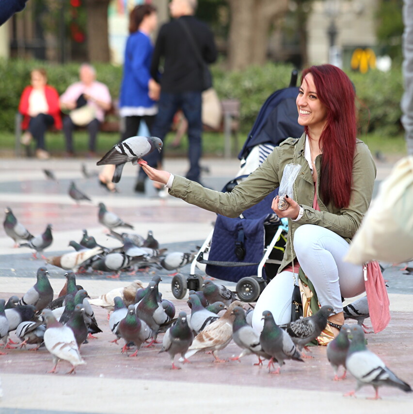 Plaza Catalunya, Barcelona