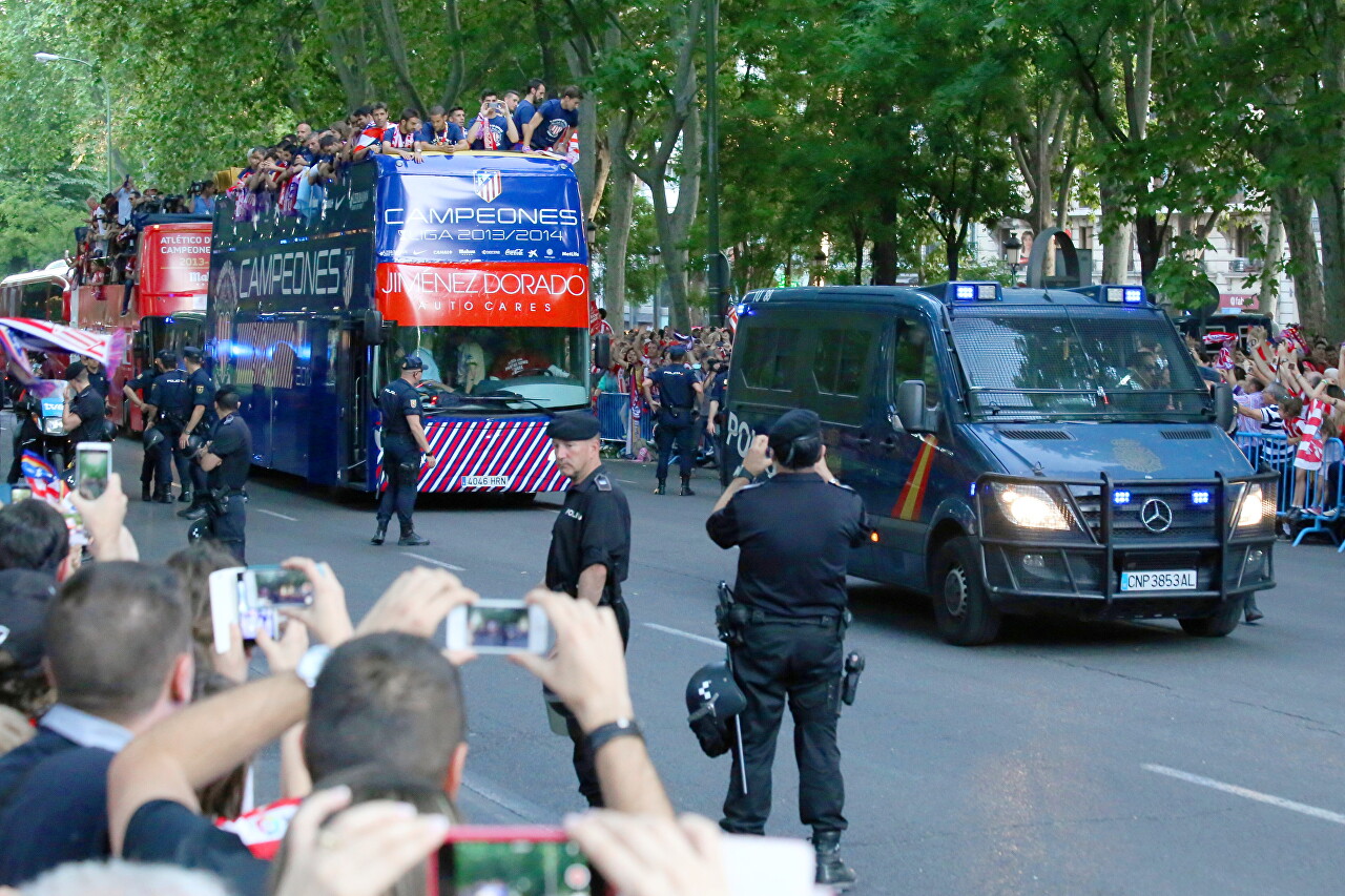 Атлетико-Мадрид чемпион Испании 2014